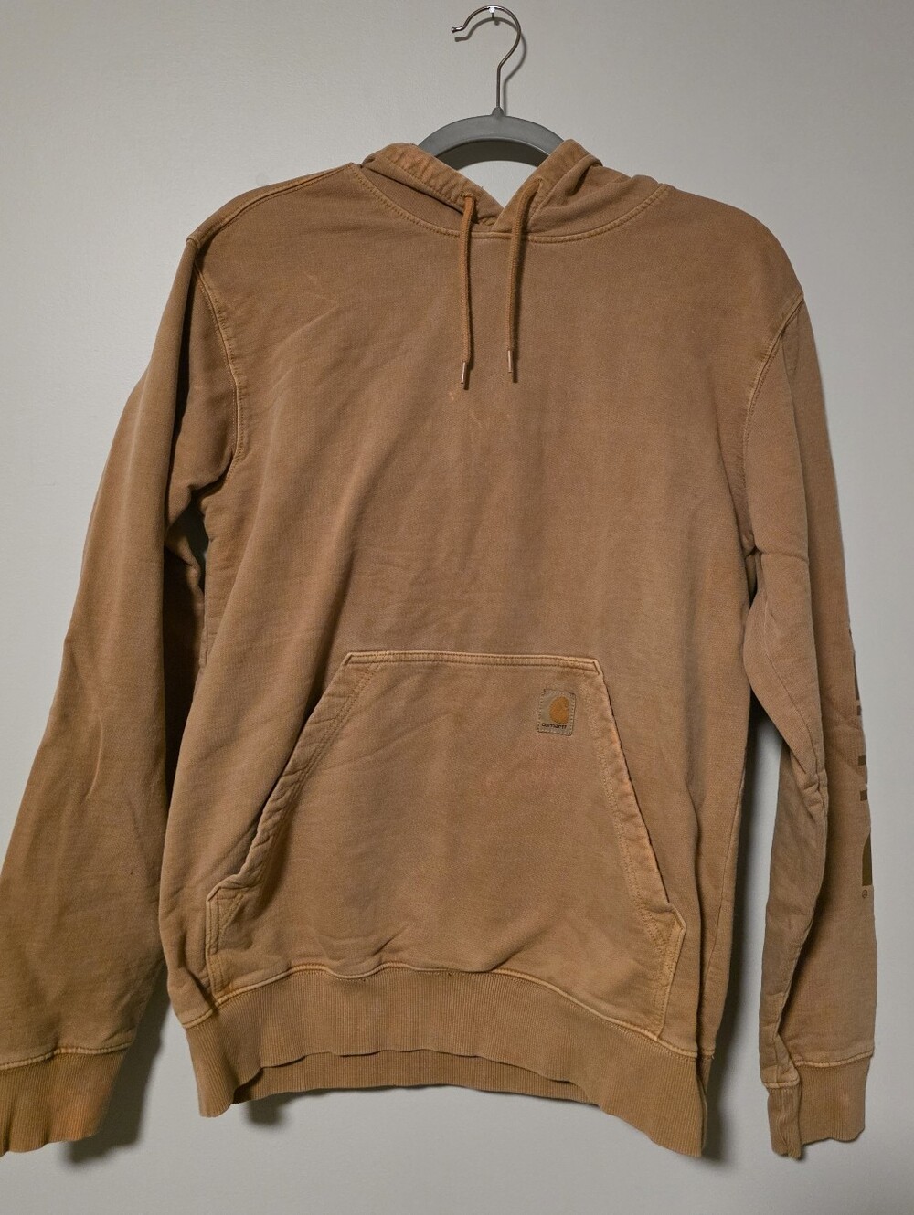 Carhartt Brown Hooded Pullover Sweatshirt